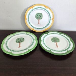 Time Began in a Garden PORTA Plate Flower Talk Barbara Wilson Bernarda Portugal